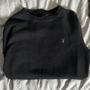 All saints black pull over